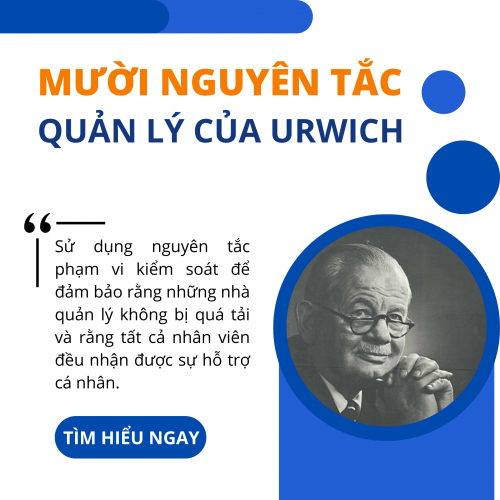 Mười nguyên tắc quản lý của Urwick